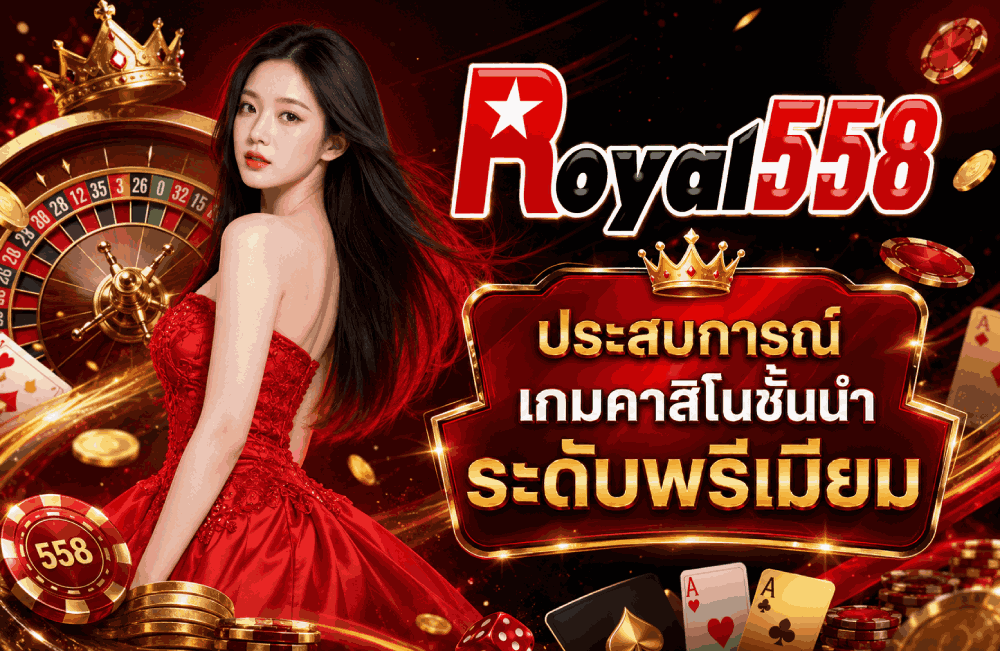 ประสบการณ์เกมคาสิโนชั้นนำระดับพรีเมียม banner royal558